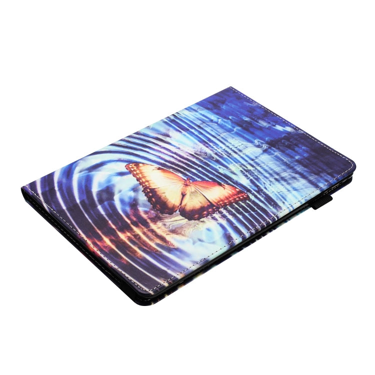 For Lenovo M10 Plus Sewing Litchi Texture Smart Leather Tablet Case(Butterfly) - Lenovo by PMC TechLife | Online Shopping South Africa | PMC TechLife | Buy Now Pay Later Mobicred