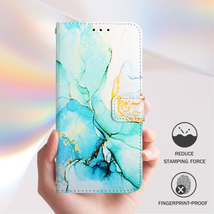 For Honor Magic6 Pro PT003 Marble Pattern Flip Leather Phone Case(Green) - Honor Cases by PMC Jewellery | Online Shopping South Africa | PMC Jewellery | Buy Now Pay Later Mobicred