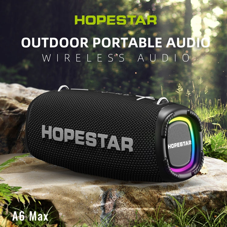 HOPESTAR A6 Max IPX6 Waterproof Outdoor Portable Bluetooth Speaker(Blue) - Desktop Speaker by HOPESTAR | Online Shopping South Africa | PMC Jewellery | Buy Now Pay Later Mobicred