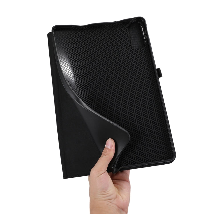 For Honor MagicPad 13 Cloth Texture Horizontal Flip PU + TPU Tablet Case(Rose Red) - Honor by PMC TechLife | Online Shopping South Africa | PMC TechLife | Buy Now Pay Later Mobicred