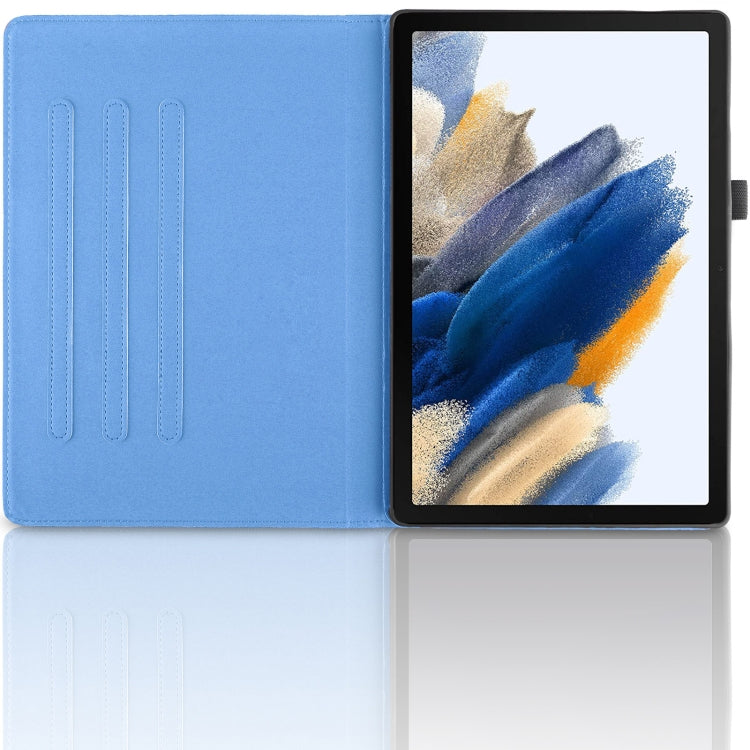 For Lenovo Tab M10 Plus 10.6 3rd Gen Tree Life Embossed Rotation Leather Smart Tablet Case(Blue) - Lenovo by PMC TechLife | Online Shopping South Africa | PMC TechLife | Buy Now Pay Later Mobicred