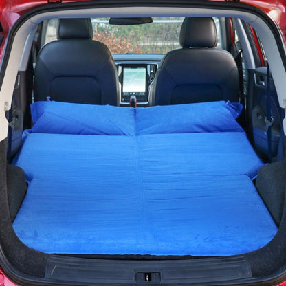 Universal Car Suede Sleeping Mat Mattress Off-road SUV Trunk Travel Inflatable Mattress Air Bed, Size:180 x 130 x 102cm(Blue) - Seat Accessories by PMC Jewellery | Online Shopping South Africa | PMC Jewellery | Buy Now Pay Later Mobicred