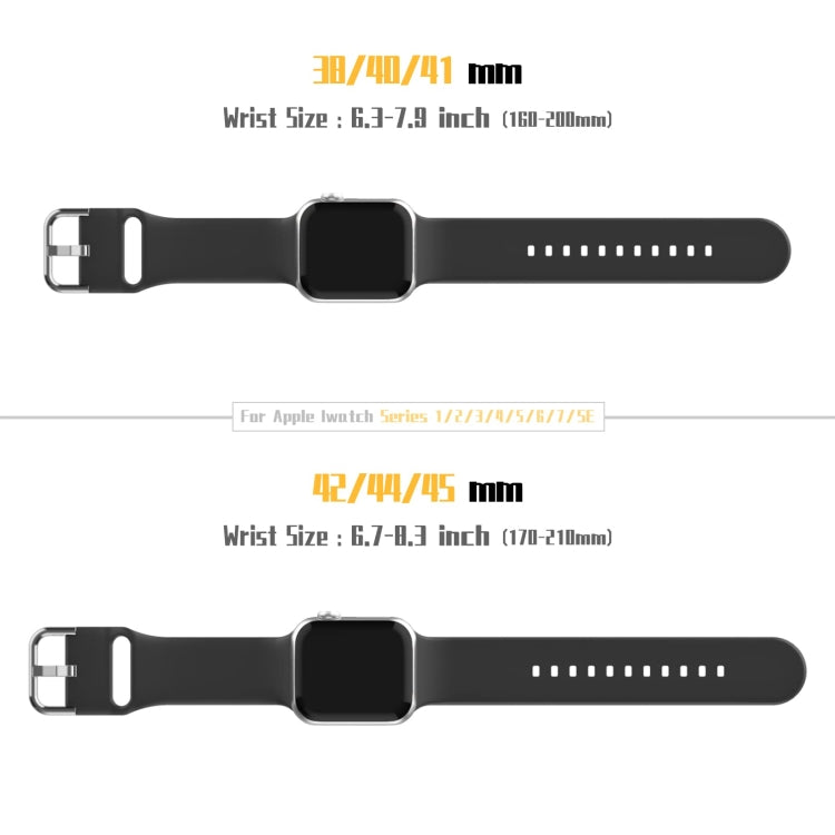 For Apple Watch Series 5 40mm Pin Buckle Silicone Watch Band(Light Grey) - free shipping - PMC TechLife - Order now!