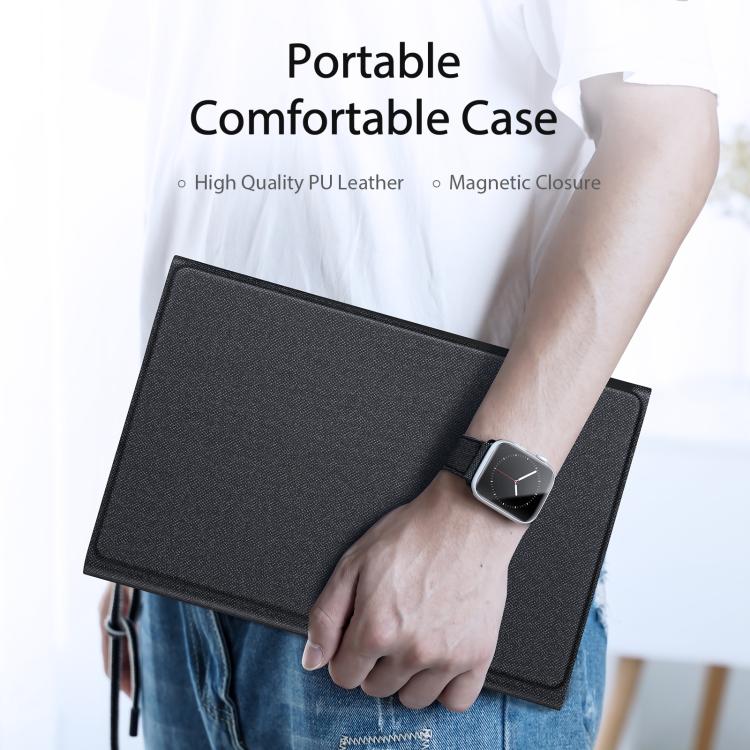 For Samsung Galaxy Tab S10 FE+ DUX DUCIS TK Series Wireless Bluetooth Keyboard Tablet Case(Black) - free shipping - PMC TechLife - Order now!
