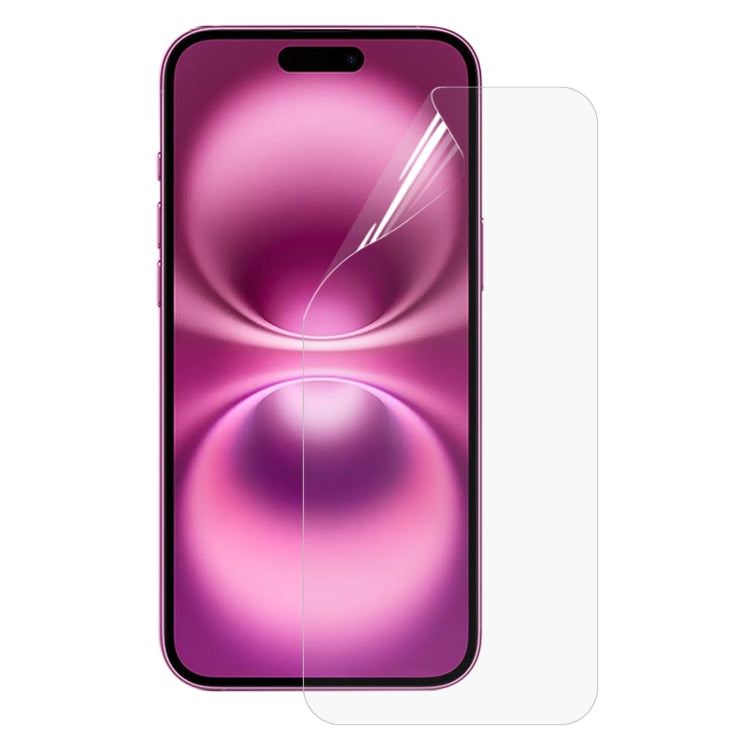 For iPhone 16 Plus Full Screen Protector Explosion-proof Hydrogel Film - free shipping - PMC Jewellery - Order now!