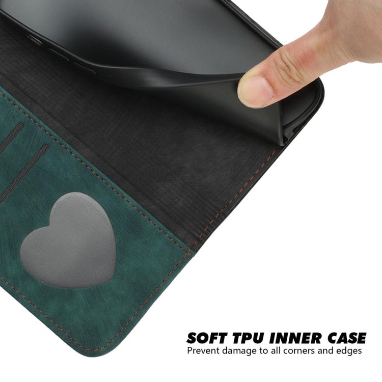 For iPhone 17 Side Buckle Double Fold Hand Strap Leather Phone Case(Dark Green) - free shipping - PMc TechLife - Order now!