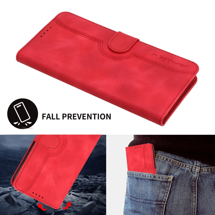 For Huawei Pura 70 Pro/70 Pro+ Heart Pattern Skin Feel Leather Phone Case(Red) - Huawei Cases by PMC Jewellery | Online Shopping South Africa | PMC Jewellery | Buy Now Pay Later Mobicred