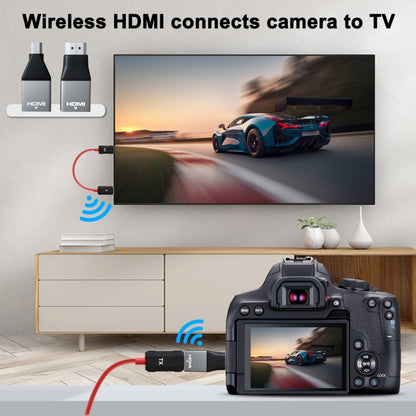 THT-020-8-2 4 in 1 HDMI Transmitter Wireless Screen Sharer Set(Black) - Wireless Display Dongle by PMC Jewellery | Online Shopping South Africa | PMC Jewellery | Buy Now Pay Later Mobicred