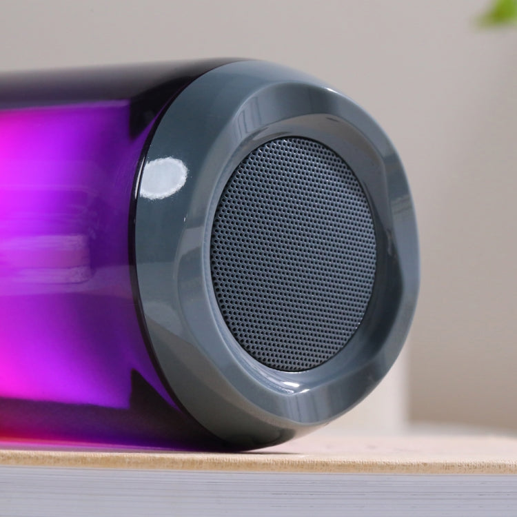 T&G TG651 Portable LED Wireless Bluetooth Speaker Outdoor TWS Subwoofer(Grey) - free shipping - PMC Jewellery - Order now!