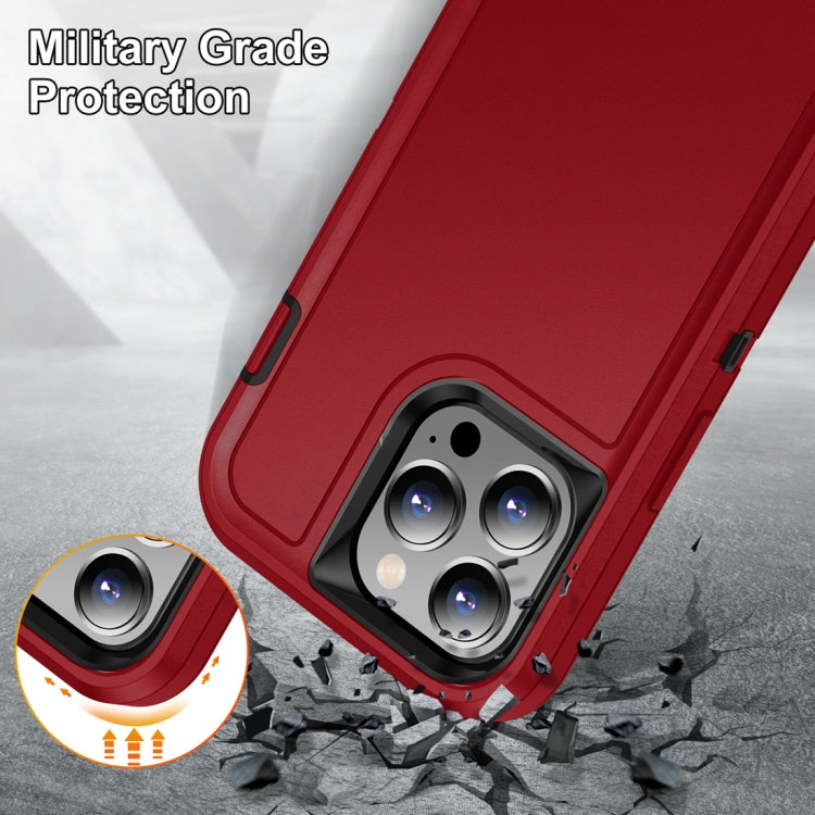 For iPhone 15 Pro Max Life Waterproof Rugged Phone Case(Red + Black) - iPhone 15 Pro Max Cases by PMC TechLife | Online Shopping South Africa | PMC TechLife