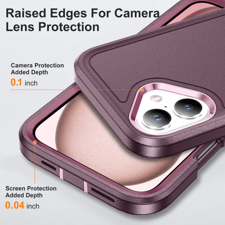 For iPhone 16 Life Waterproof Rugged Phone Case(Purple + Pink) - iPhone 16 Cases by PMC TechLife | Online Shopping South Africa | PMC TechLife | Buy Now Pay Later Mobicred