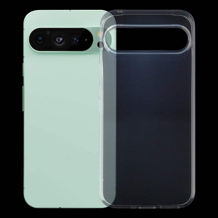 For Google Pixel 9 Ultra-thin Transparent TPU Phone Case - Google Cases by PMC TechLife | Online Shopping South Africa | PMC TechLife | Buy Now Pay Later Mobicred