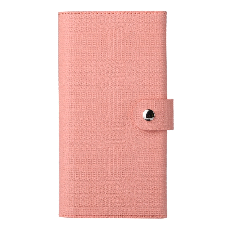 For iPhone 15 Pro Max ViLi GHB Series MagSafe Magnetic Zipper Leather Phone Case(Pink) - iPhone 15 Pro Max Cases by ViLi | Online Shopping South Africa | PMC Jewellery | Buy Now Pay Later Mobicred