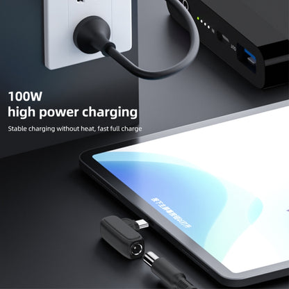 100W O 2.5X0.7mm Female to USB-C/Type-C Male Plug Charging Adapter - Universal Power Adapter by PMC Jewellery | Online Shopping South Africa | PMC Jewellery | Buy Now Pay Later Mobicred