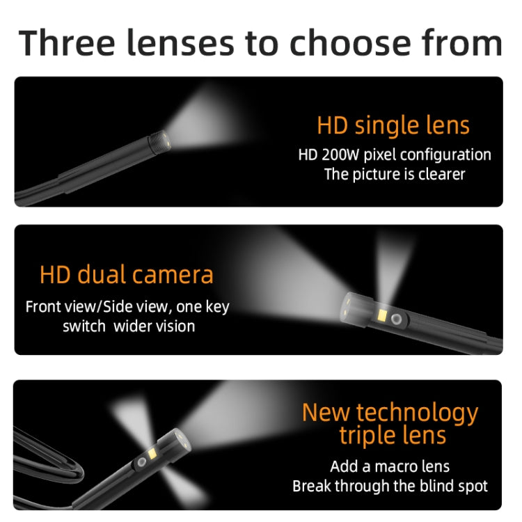 T23 5.5mm Single Lens 7 inch Screen Industrial Endoscope, Spec:5m Tube -  by PMC TechLife | Online Shopping South Africa | PMC TechLife | Buy Now Pay Later Mobicred