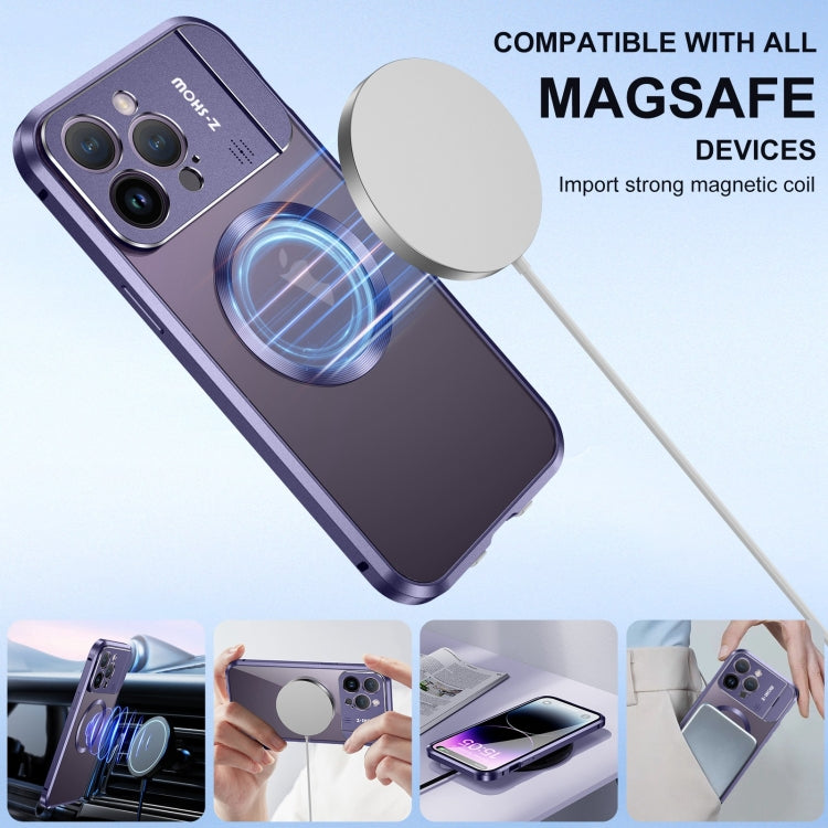 For iPhone 16 Pro Max Aromatherapy Holder Single-sided MagSafe Magnetic Phone Case(White) - iPhone 16 Pro Max Cases by PMc TechLife | Online Shopping South Africa | PMc TechLife | Buy Now Pay Later Mobicred