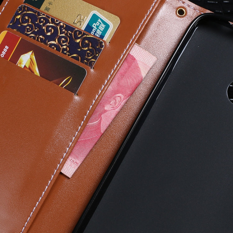 For LG K51S idewei Crocodile Texture Horizontal Flip Leather Case with Holder & Card Slots & Wallet(Black) - LG Cases by idewei | Online Shopping South Africa | PMC Jewellery | Buy Now Pay Later Mobicred