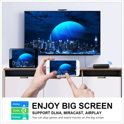 X96Q HD 4K Smart TV Box without Wall Mount, Android 10.0, Allwinner H313 Quad Core ARM Cortex A53 , Support TF Card, HDMI, RJ45, AV, USBx2, Specification:2GB+16GB - Allwinner H3 by PMC Jewellery | Online Shopping South Africa | PMC Jewellery | Buy Now Pay Later Mobicred