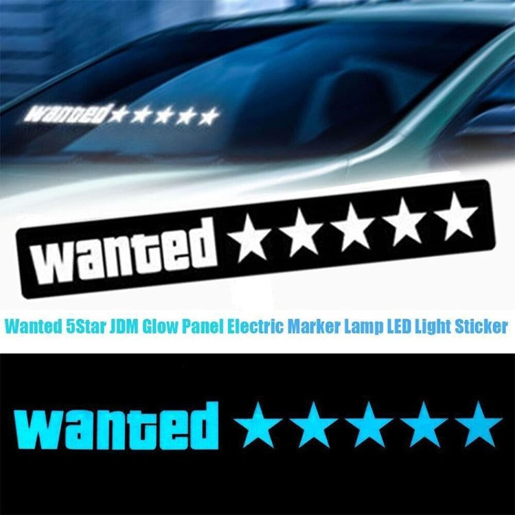 EL Luminous Car Stickers Cold Light Car Stickers Car Luminous Pattern Decoration(Take Care Not Delivered) - Decorative Sticker by PMC Jewellery | Online Shopping South Africa | PMC Jewellery | Buy Now Pay Later Mobicred