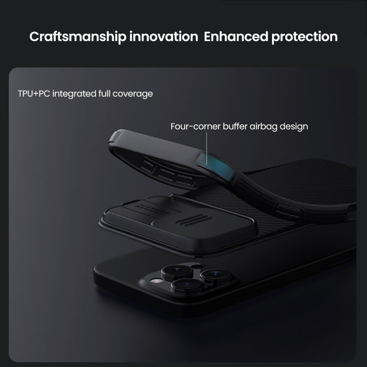 For iPhone 16 Pro Max NILLKIN CamShield Pro Magnetic Magsafe Phone Case(Green) - free shipping - PMC Jewellery - Order now!