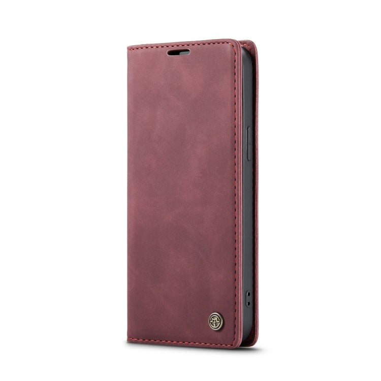 For iPhone 15 Pro Max CaseMe 013 Multifunctional Horizontal Flip Leather Phone Case(Wine Red) - iPhone 15 Pro Max Cases by CaseMe | Online Shopping South Africa | PMC Jewellery | Buy Now Pay Later Mobicred