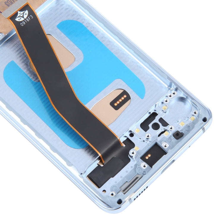 For Samsung Galaxy S20 SM-G980 TFT LCD Screen Digitizer Full Assembly with Frame, Not Supporting Fingerprint Identification(Blue) - LCD Screen by PMC Jewellery | Online Shopping South Africa | PMC Jewellery