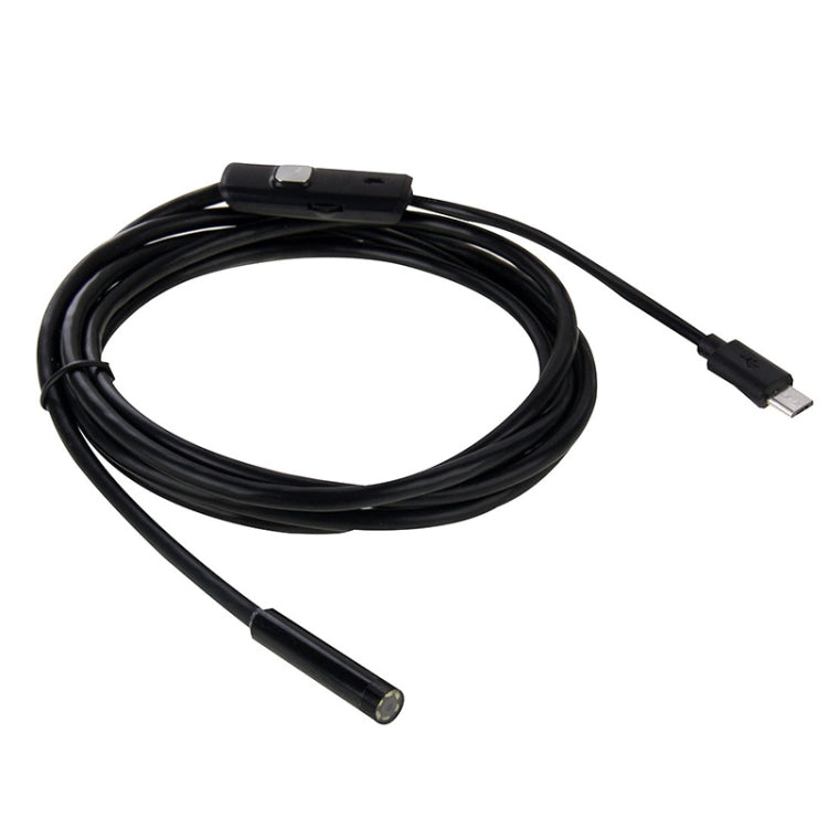 AN97 Waterproof Micro USB Endoscope Snake Tube Inspection Camera for Parts of OTG Function Android Mobile Phone, with 6 LEDs, Lens Diameter:8mm(Length: 1.5m) -  by PMC Jewellery | Online Shopping South Africa | PMC Jewellery | Buy Now Pay Later Mobicred