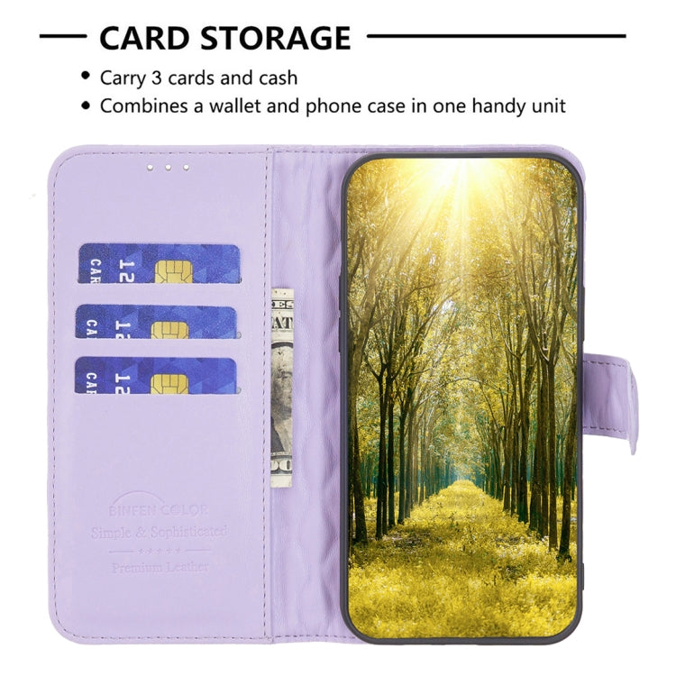 For Honor X8b Diamond Lattice Wallet Flip Leather Phone Case(Purple) - Honor Cases by PMC TechLife | Online Shopping South Africa | PMC TechLife | Buy Now Pay Later Mobicred