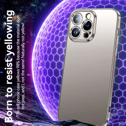 For iPhone 15 Plus SULADA Electroplating Frosted TPU Phone Case(Titanium Grey) - iPhone 15 Plus Cases by SULADA | Online Shopping South Africa | PMC Jewellery | Buy Now Pay Later Mobicred