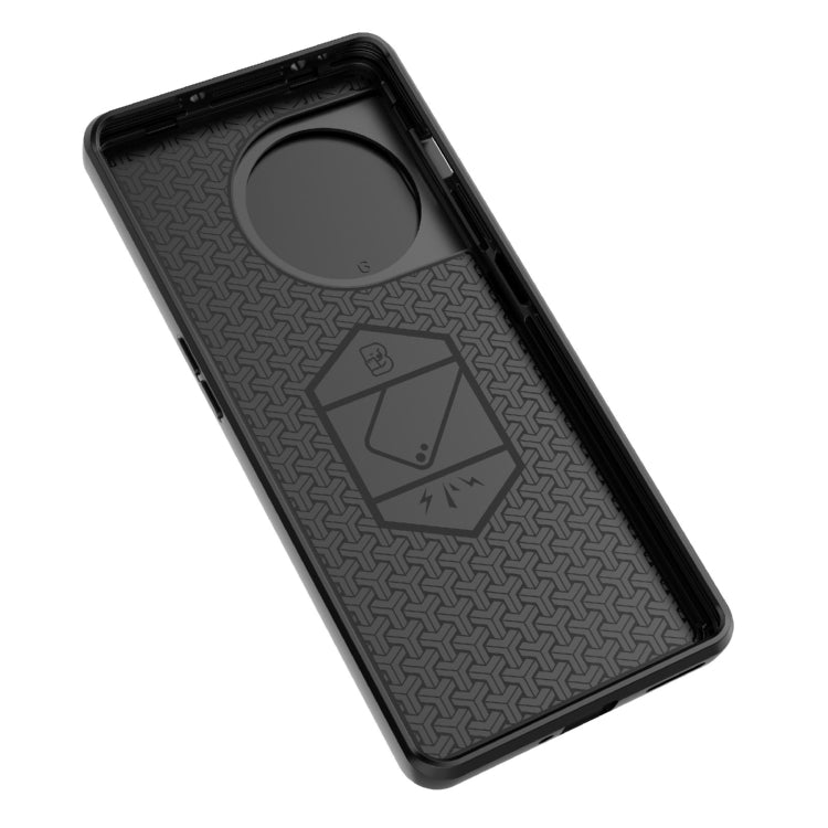 For OnePlus 11R 5G Sliding Camshield TPU + PC Shockproof Phone Case with Holder(Black) - OnePlus Cases by PMC TechLife | Online Shopping South Africa | PMC TechLife | Buy Now Pay Later Mobicred