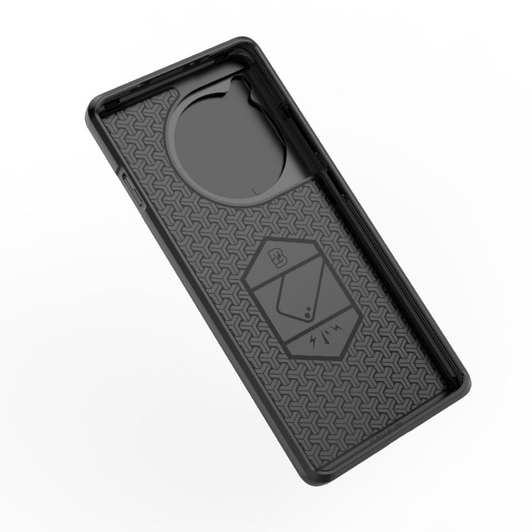 For OnePlus ACE 3 5G Sliding Camshield TPU + PC Shockproof Phone Case with Holder(Green) - OnePlus Cases by PMC TechLife | Online Shopping South Africa | PMC TechLife | Buy Now Pay Later Mobicred