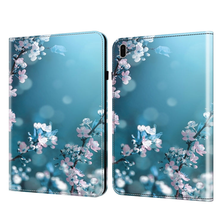 For Samsung Galaxy Tab S9 Crystal Texture Painted Leather Tablet Case(Plum Bossom) - free shipping - PMC Jewellery - Order now!