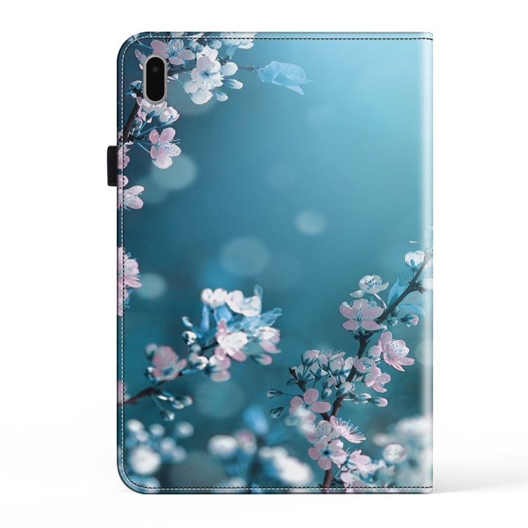 For Samsung Galaxy Tab S9 Crystal Texture Painted Leather Tablet Case(Plum Bossom) - free shipping - PMC Jewellery - Order now!
