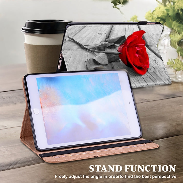 For Samsung Galaxy Tab S9 Ultra Crystal Texture Painted Leather Tablet Case(Rose) - free shipping - PMC Jewellery - Order now!