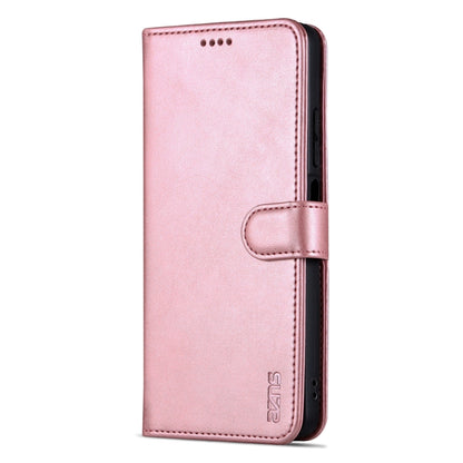 For Huawei Enjoy 60X/nova Y91 AZNS Skin Feel Calf Texture Flip Leather Phone Case(Rose Gold) - Huawei Cases by AZNS | Online Shopping South Africa | PMC Jewellery