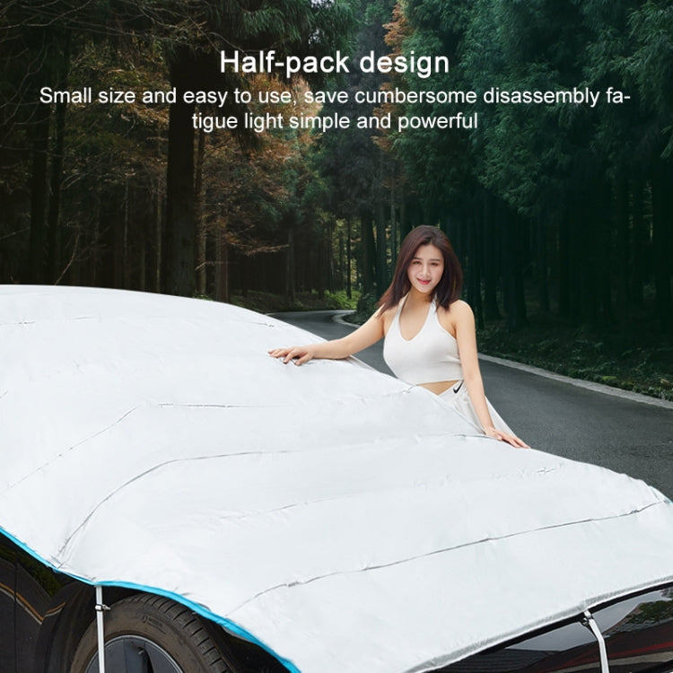 Automatic Retractable Car Universal Sunshade Snow-proof Dust-proof Cover, Size:S - PE Material by PMC Jewellery | Online Shopping South Africa | PMC Jewellery | Buy Now Pay Later Mobicred