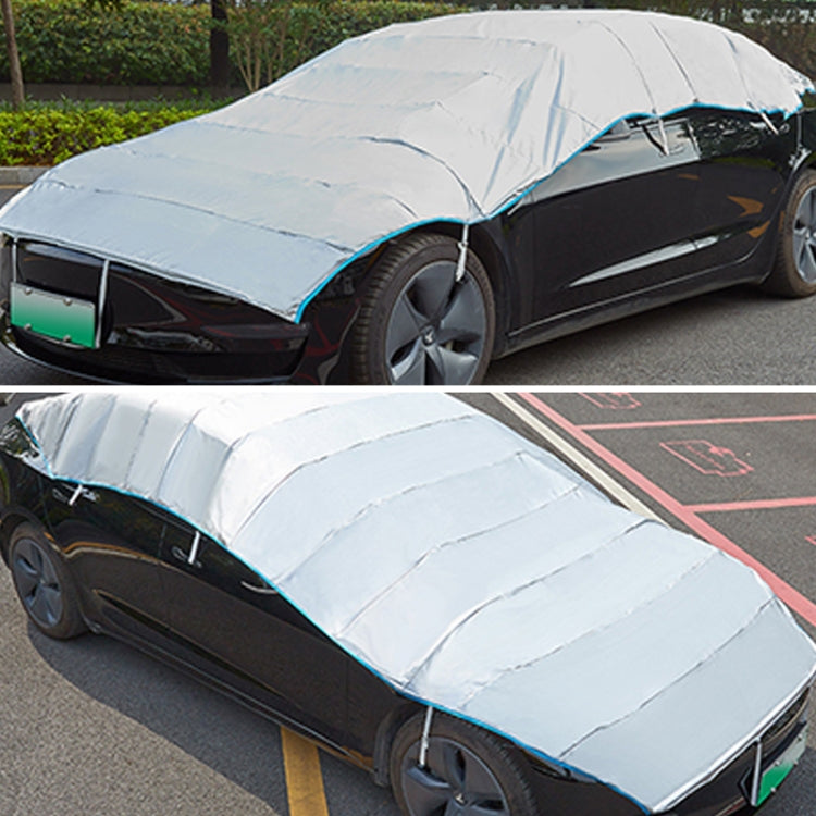 Automatic Retractable SUV Universal Sunshade Snow-proof Dust-proof Cover, Size:M - PE Material by PMC TechLife | Online Shopping South Africa | PMC TechLife | Buy Now Pay Later Mobicred