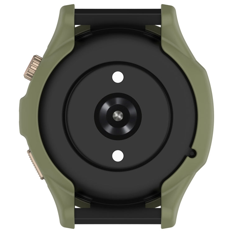 For Amazfit Cheetah / Cheetah Pro Armor Hollow Watch Protective Case(Jungle Green) - Watch Cases by PMC Jewellery | Online Shopping South Africa | PMC Jewellery