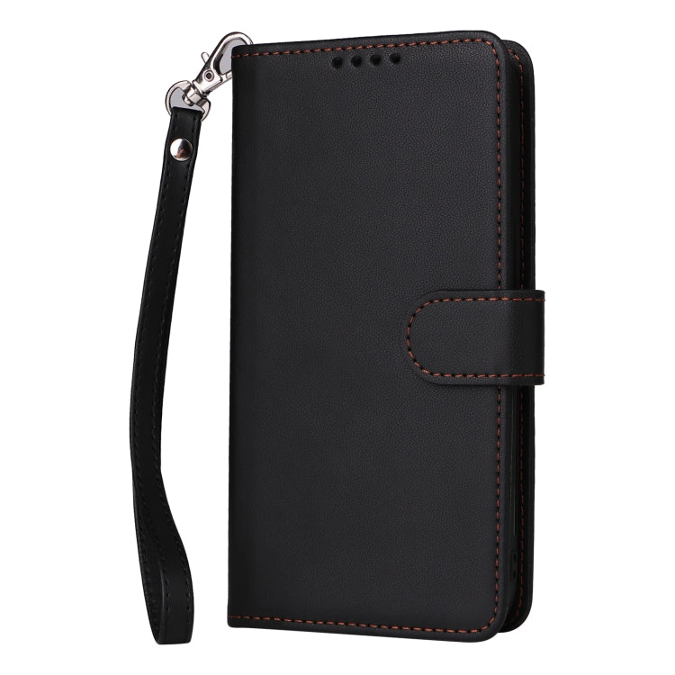 For iPhone 16 Pro BETOPNICE BN-005 2 in 1 Detachable Imitate Genuine Leather Phone Case(Black) - iPhone 16 Pro Cases by BETOPNICE | Online Shopping South Africa | PMC Jewellery | Buy Now Pay Later Mobicred