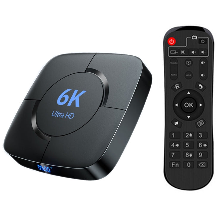 6K Ultra HD Android 12.0 Smart TV Box with Remote Control, 4GB+32GB, Allwinner H616 1.5GHZ Quad-Core(AU Plug) - Others by PMC Jewellery | Online Shopping South Africa | PMC Jewellery | Buy Now Pay Later Mobicred