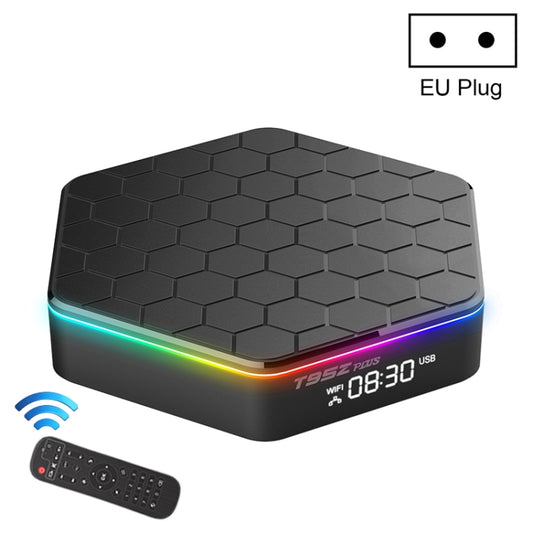 T95Z Plus 8K WiFi6 Android 12.0 Smart TV Box with Remote Control, 2GB+16GB, Allwinner H618 Quad-Core(EU Plug) - Others by PMC Jewellery | Online Shopping South Africa | PMC Jewellery | Buy Now Pay Later Mobicred