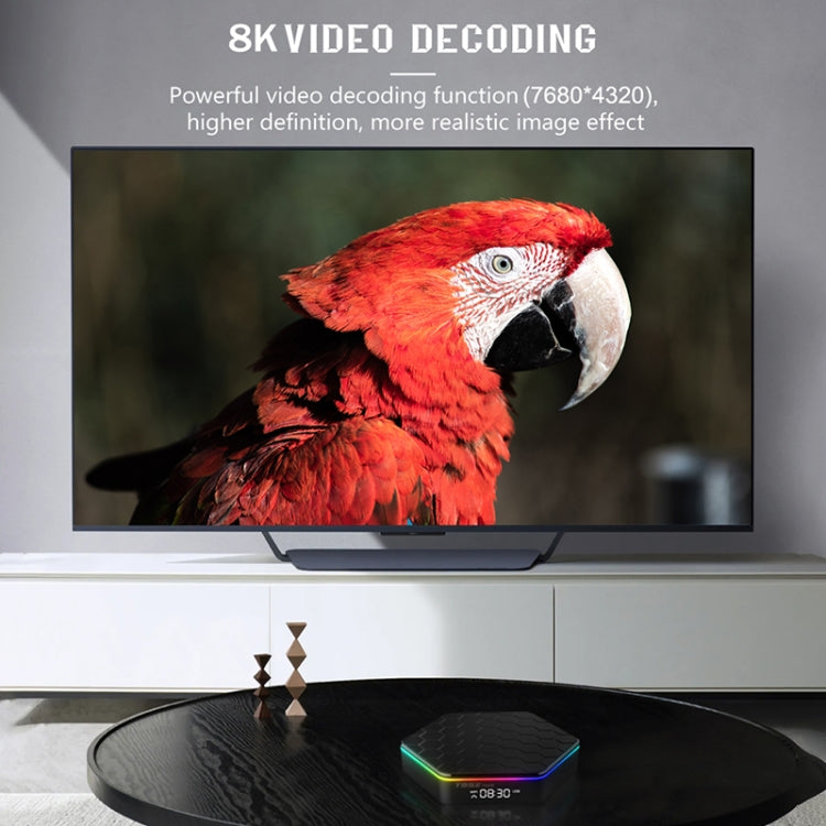 T95Z Plus 8K WiFi6 Android 12.0 Smart TV Box with Remote Control, 4GB+128GB, Allwinner H618 Quad-Core(EU Plug) - Others by PMC TechLife | Online Shopping South Africa | PMC TechLife | Buy Now Pay Later Mobicred