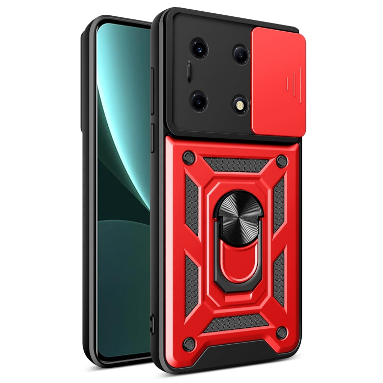 For Infinix Note 30 VIP Sliding Camera Cover Design TPU+PC Phone Case(Red) - Infinix Cases by PMC TechLife | Online Shopping South Africa | PMC TechLife | Buy Now Pay Later Mobicred