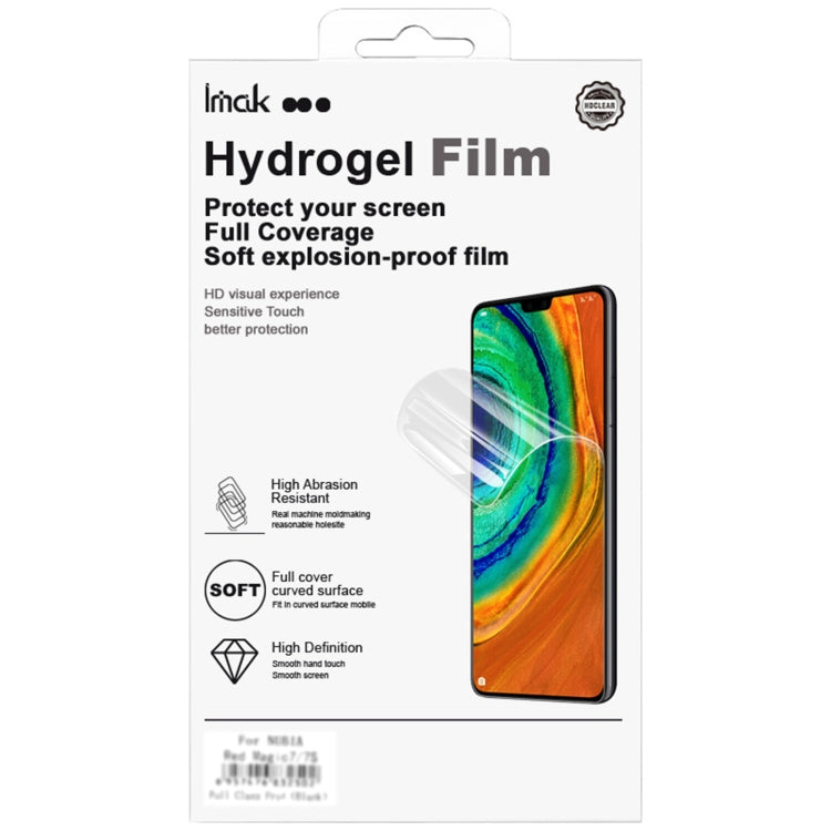 For Huawei Pura 70 Pro 2pcs imak Curved Full Screen Hydrogel Film Protector - Huawei Tempered Glass by imak | Online Shopping South Africa | PMC Jewellery | Buy Now Pay Later Mobicred