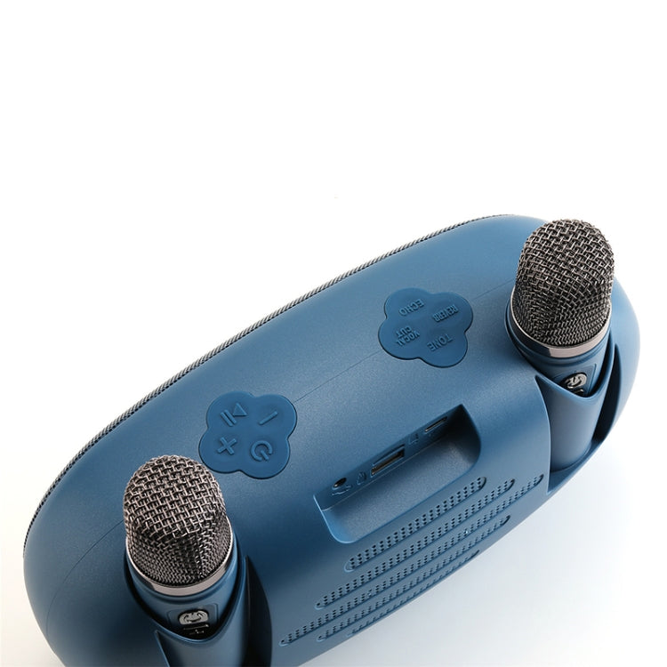 T&G TG542 LED Flash Wireless Bluetooth Karaoke Speaker with Microphone(Black) - free shipping - PMC Jewellery - Order now!