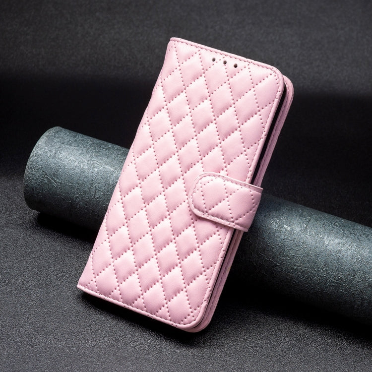 For Xiaomi Redmi K70 / K70 Pro Diamond Lattice Wallet Leather Flip Phone Case(Pink) - K70 Pro Cases by PMC Jewellery | Online Shopping South Africa | PMC Jewellery | Buy Now Pay Later Mobicred