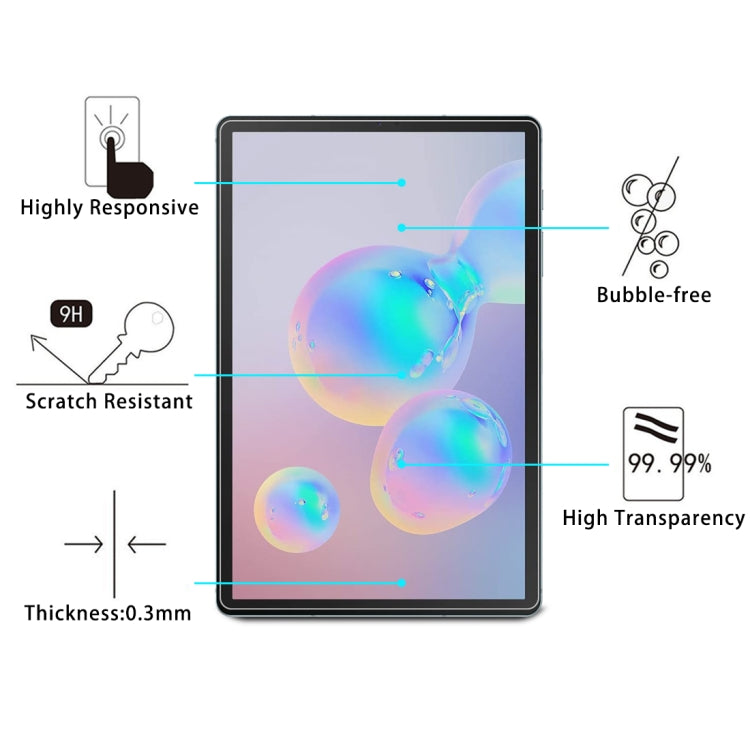 For Samsung Galaxy Tab S7+ / S9 FE+ 25pcs 9H HD Explosion-proof Tempered Glass Film - Galaxy Tempered Glass by PMC Jewellery | Online Shopping South Africa | PMC Jewellery | Buy Now Pay Later Mobicred