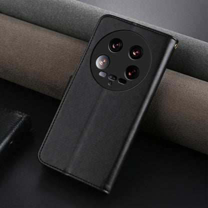 For Xiaomi 14 Ultra AZNS Sheepskin Texture Flip Leather Phone Case(Black) - 14 Ultra Cases by AZNS | Online Shopping South Africa | PMC Jewellery | Buy Now Pay Later Mobicred