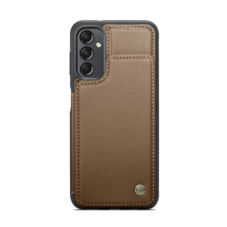 For Samsung Galaxy A24 4G CaseMe C22 Card Slots Holder RFID Anti-theft Phone Case(Brown) - Galaxy Phone Cases by CaseMe | Online Shopping South Africa | PMC Jewellery | Buy Now Pay Later Mobicred