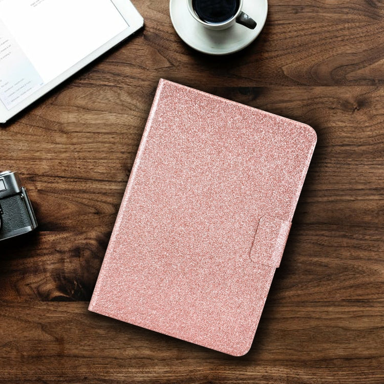 For Samsung Galaxy Tab A9 Glitter Powder Leather Tablet Case(Rose Gold) - free shipping - PMC TechLife - Order now!